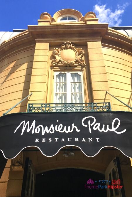 Monsieur Paul at Epcot Exterior Front Entrance