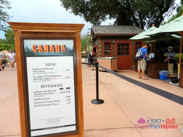 Canada booth at Epcot Food and Wine Festival