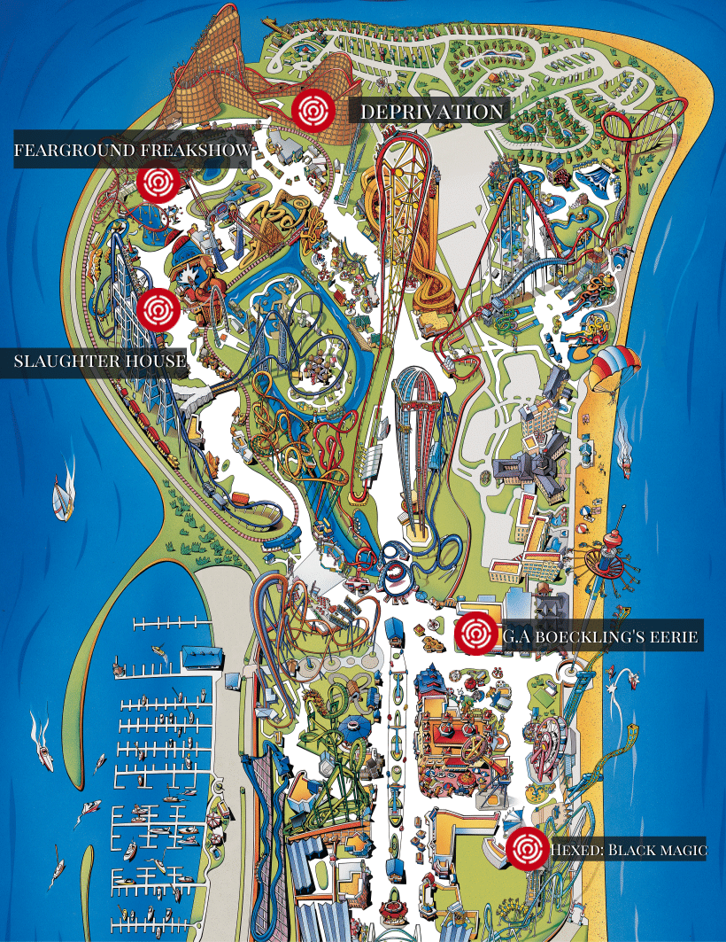 Cedar Point Map 2020 19 Survival Tips For Cedar Point Halloweekends (2022 Guide) -  Themeparkhipster