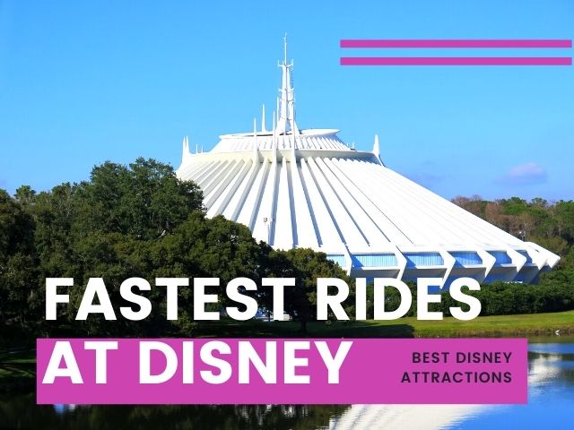 Space Mountain Sky Shot One of the Fastest Rides at Disney World