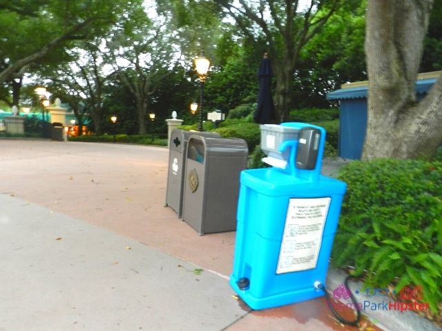Taste of Epcot Food and Wine Hand Washing Station