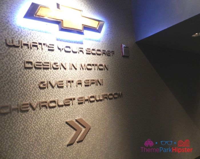 Test Track at Epcot Chevrolet Showroom Quote