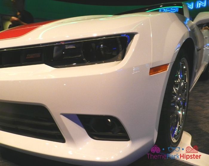 Test Track at Epcot White Sports Car