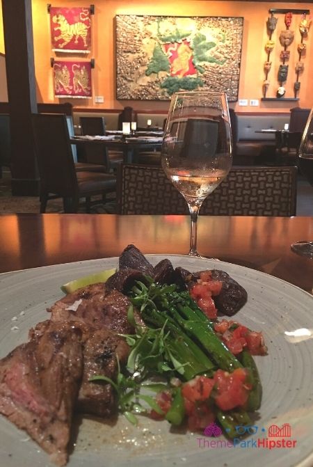 Tiffins Disney White Wine and Wagyu Beef