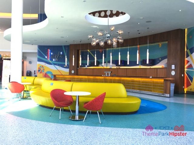Universal Orlando Cabana Bay Beach Resort Lobby and Bar