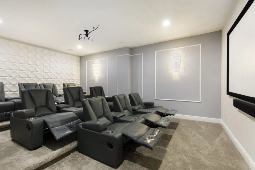630 Movie Theater Room in Orlando Vacation Home