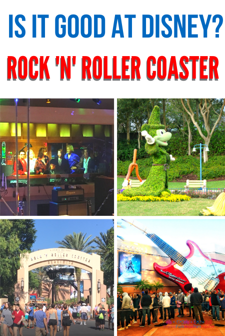 Aerosmith Rockin Roller Coaster Ride at Disney World