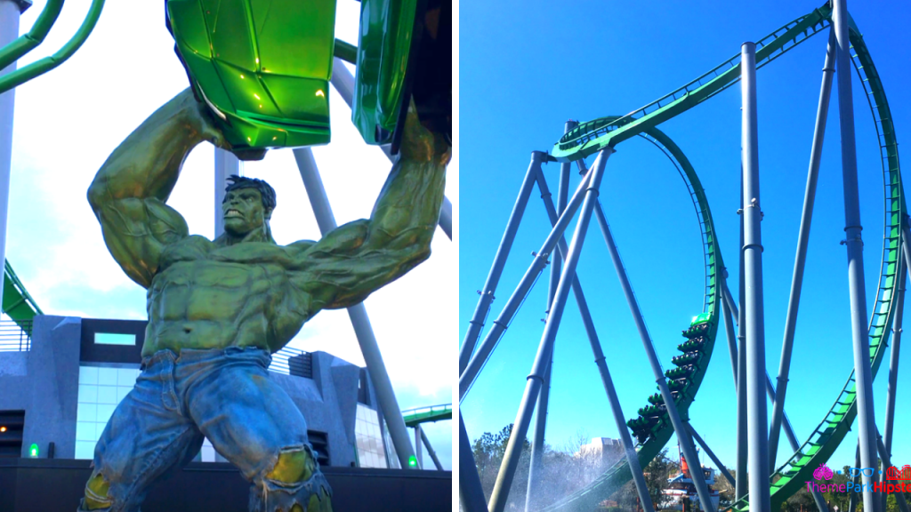HULK Roller Coaster 