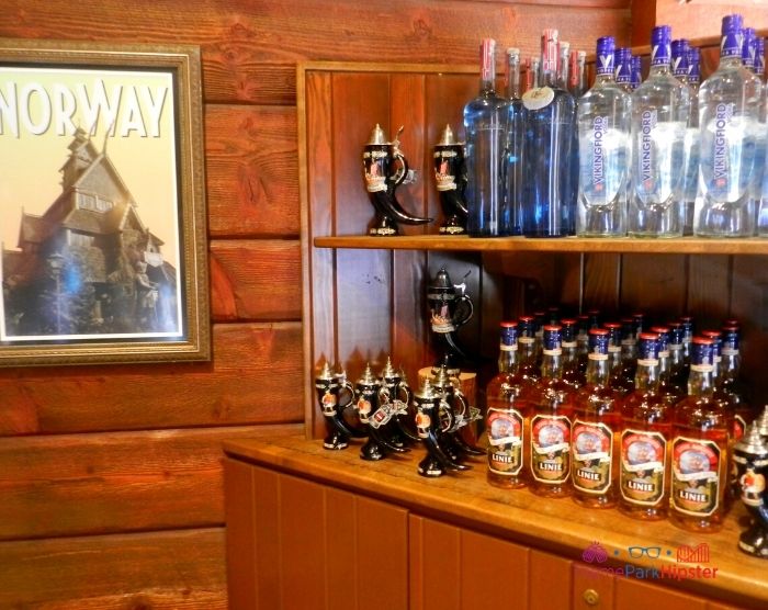 Norway Pavilion Shop at Epcot Linie and Vodka and Stein cup