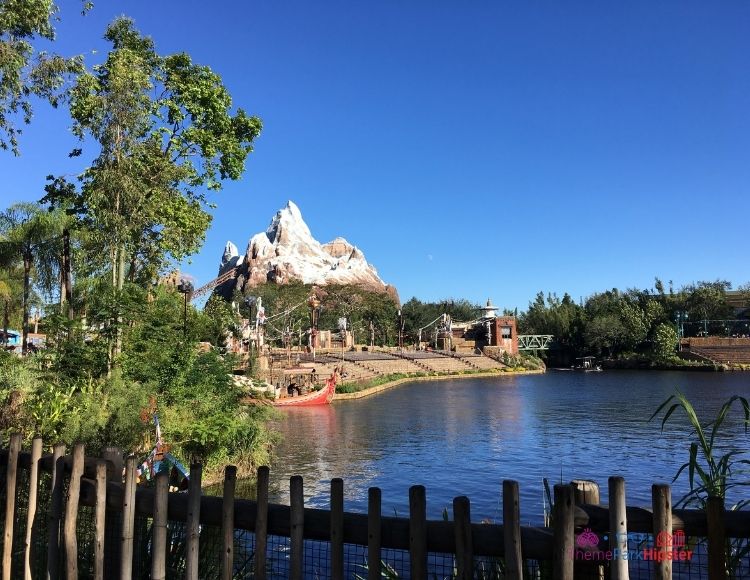 Animal Kingdom Expedition Everest in Florida Sun. One of the best thrill rides at Disney World.