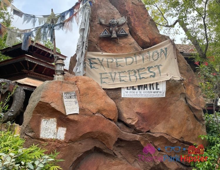 Expedition Everest Queue Line Entrance at Animal Kingdom. Keep reading to get the best Animal Kingdom rides for solo travel to Disney World.