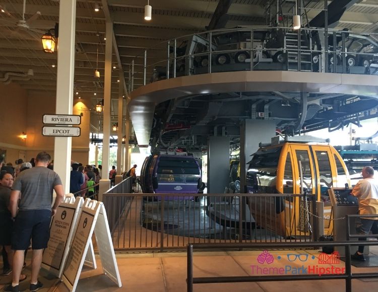Skyliner at Disney Transfer Station