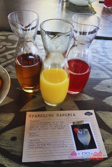 Disney Sangria University Apple Juice Orange Juice