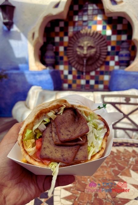 Gyro at Fire Eater's cafe at Islands of Adventure