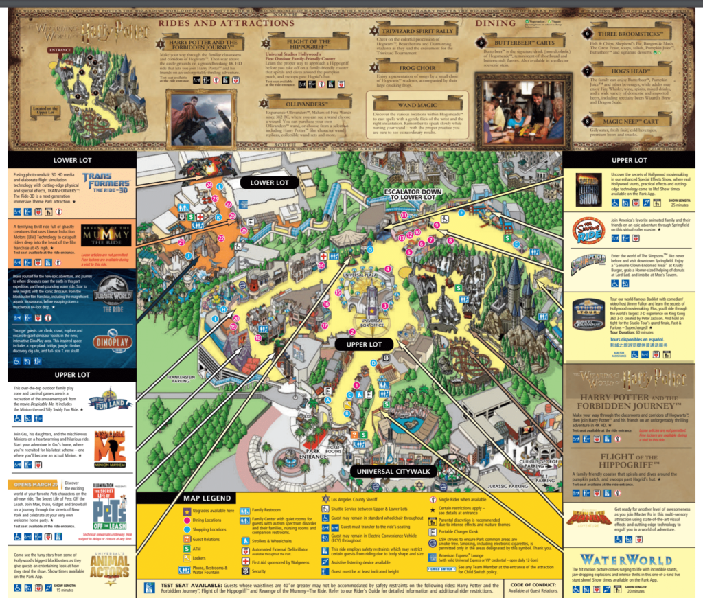 universal studios hollywood trip planner