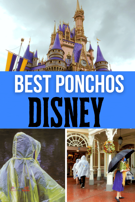 Los mejores ponchos de Disney World