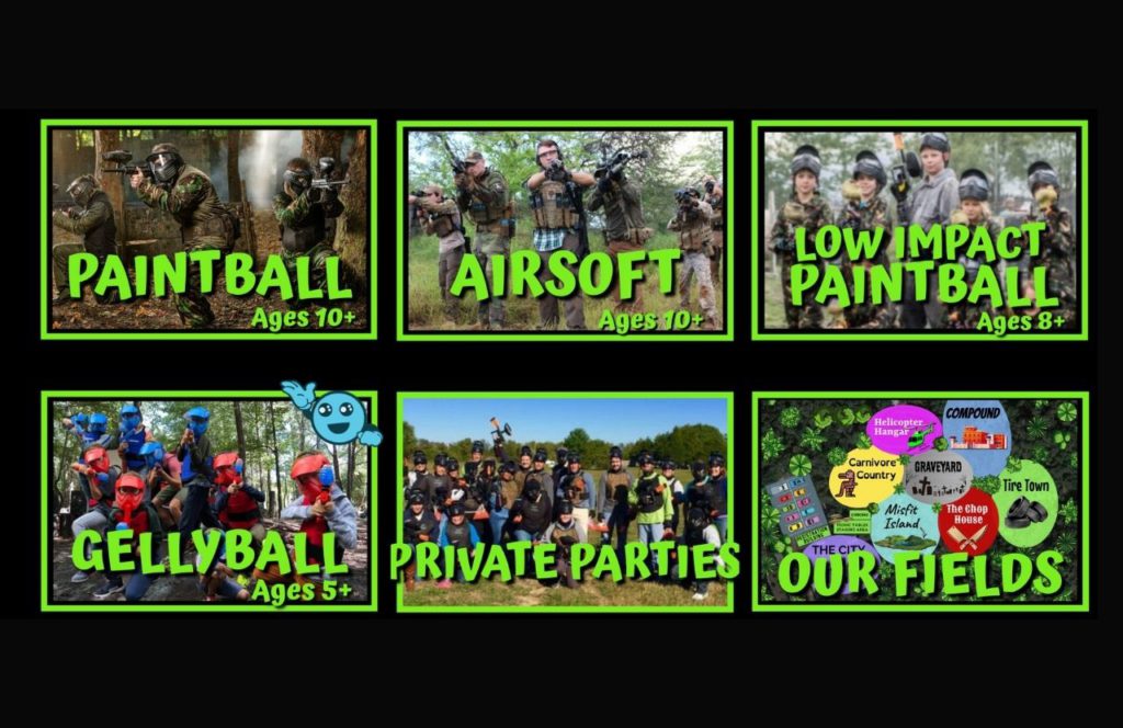Home Page of Outdoor Xtreme Battlefield Orlando. One of the Best Things to Do in Orlando, Florida