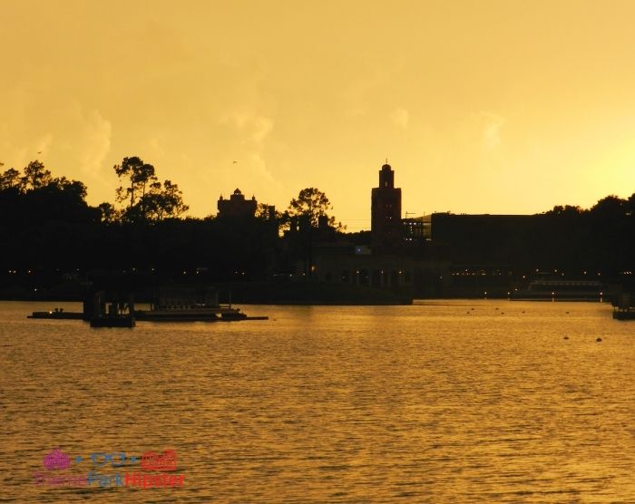 Giorno di pioggia A Epcot Orlando Florida