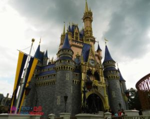 Rainy day At Magic Kingdom Orlando Florida