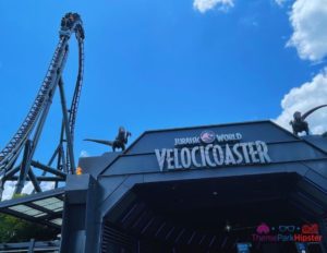 Velocicoaster ride Entrance