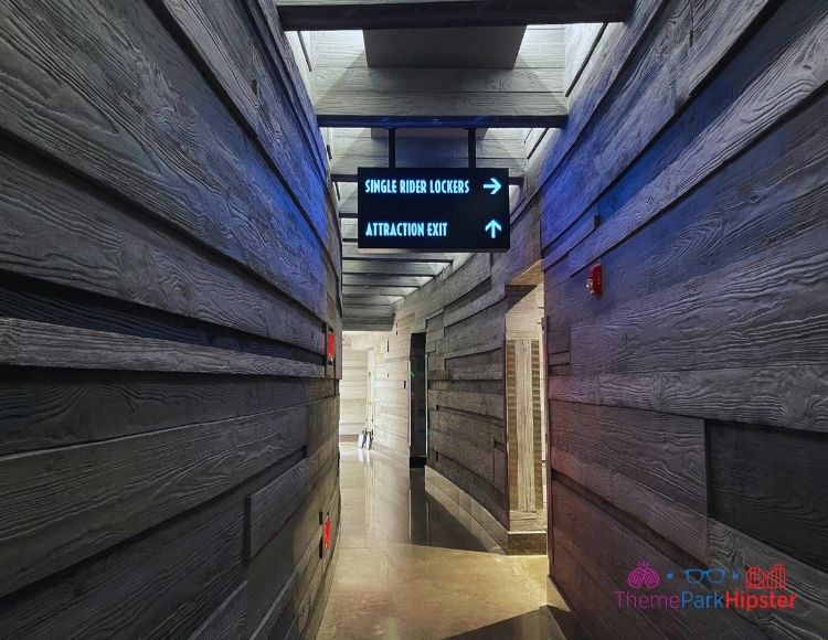 Velocicoaster single rider lockers one of the Best Rides and Attractions at Islands of Adventure for Solo Travelers.