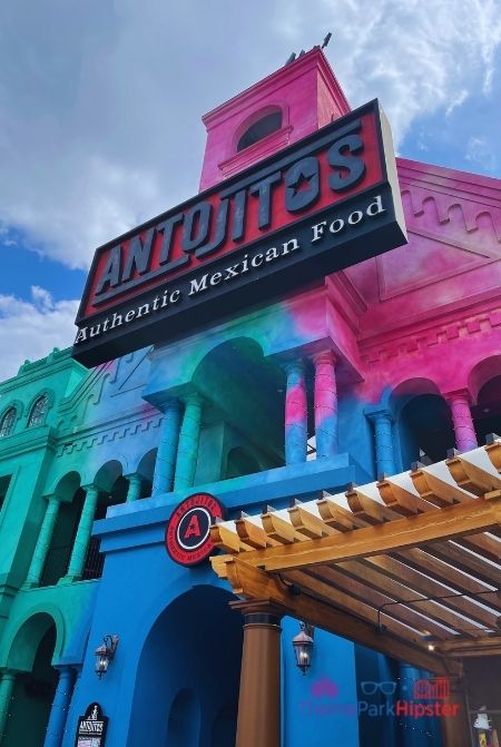 Antojitos Universal Citywalk ORlando. Keep reading to learn about the best Universal Orlando Resort restaurants for solo travelers.