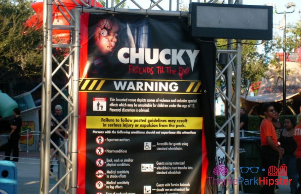 Chucky Friends til the End HHN 19. halloween horror nights solo