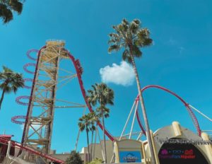 Hollywood Rip Ride Rockit Ride at Universal Studios Front Entrance