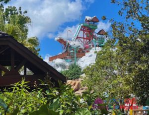 Summit Plummet Ride Drop at Blizzard Beach Water Park