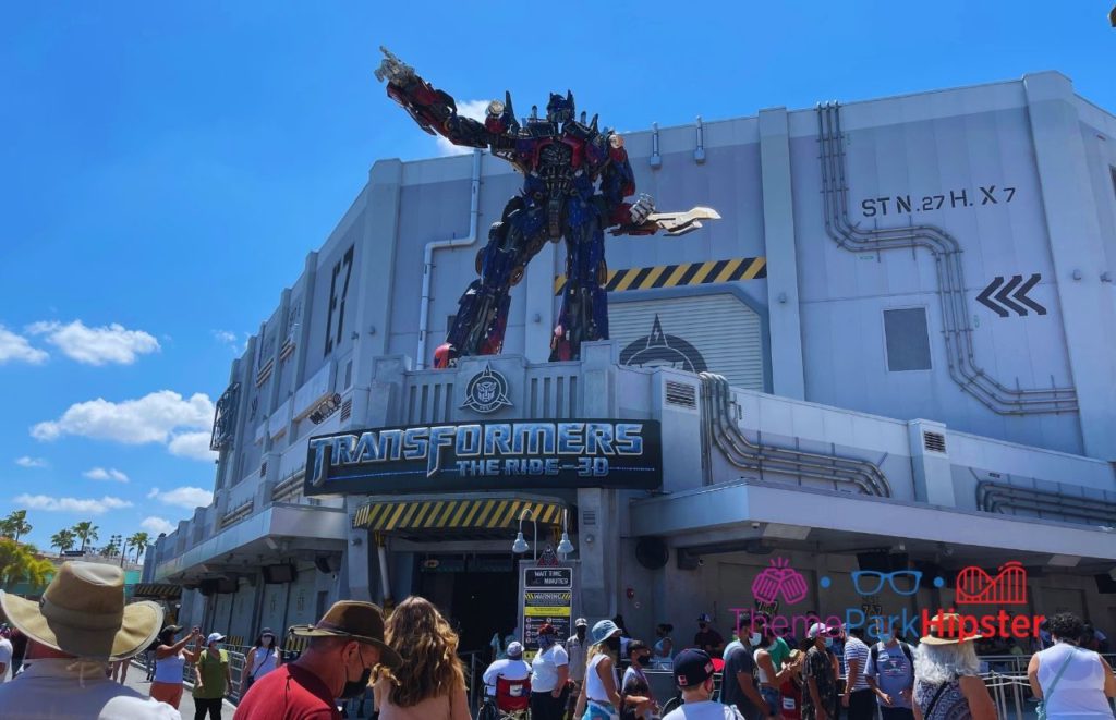 Transformers the ride entrance. Keep reading to get the best Universal Studios Orlando tips for beginners and first timers 2024.