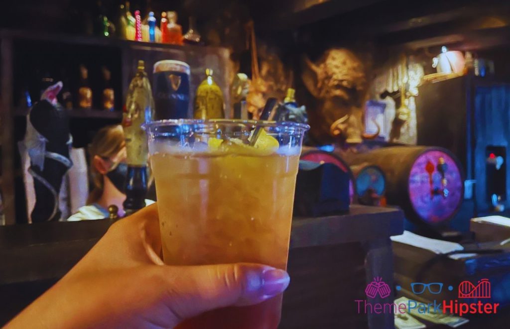 Wizard Long Island Ice Tea at Harry Potter World Hogshead