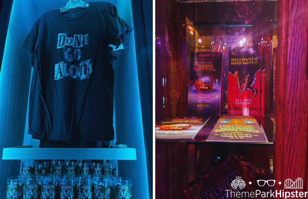 HHN 30 Tribute Store Don't Go Alone Shirt Merchandise Universal Orlando Halloween Horror Nights. Keep reading for more Halloween Horror Nights rumors and secrets!