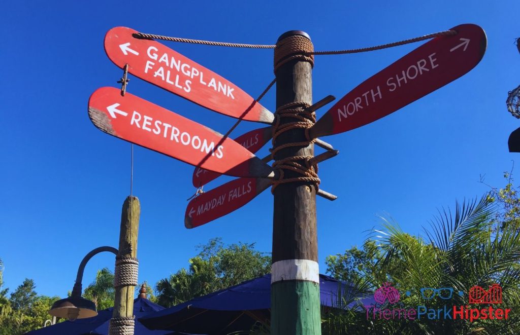 One of the Best rides at Typhoon Lagoon is Gangplank Mayday Falls at Disney World