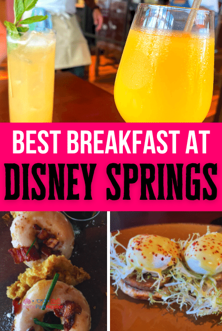 Best breakfast at Disney Springs. Keep reading to learn where to find the best brunch and breakfast in Disney Springs.