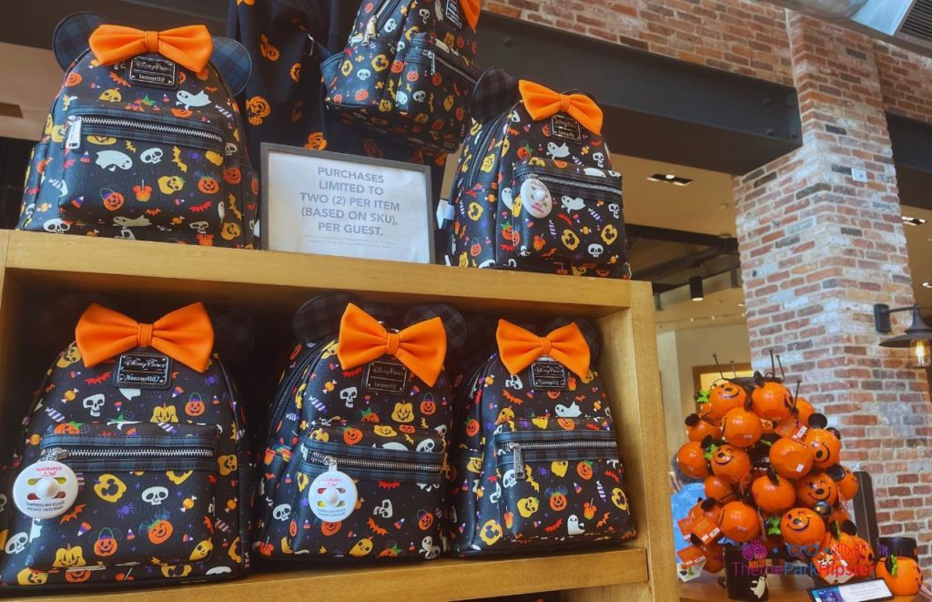 Disney Halloween Merchandise Loungefly Disney Bag. Keep reading for more Halloween at Disney things to do and events with fall decor.