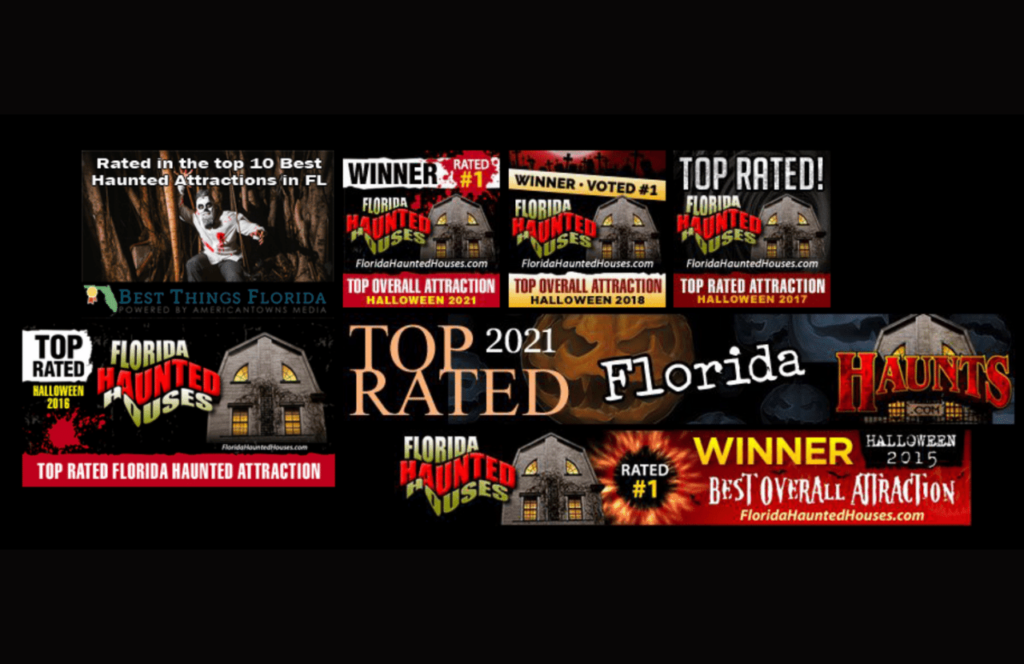 Face The Fear Florida Haunted House Awards. Keep reading to learn about things to do in Orlando for Halloween and things to do in Orlando for October.