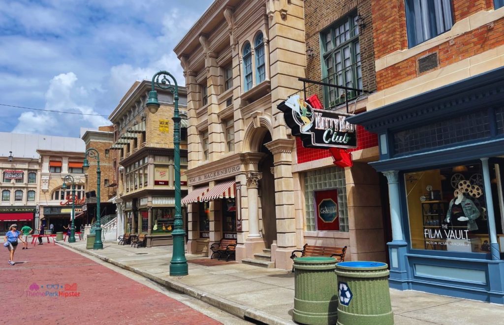 Kitty Kat Club Entrance in Universal Studios Florida for the Halloween Horror Nights Unmasking the Horror Lights On Tour