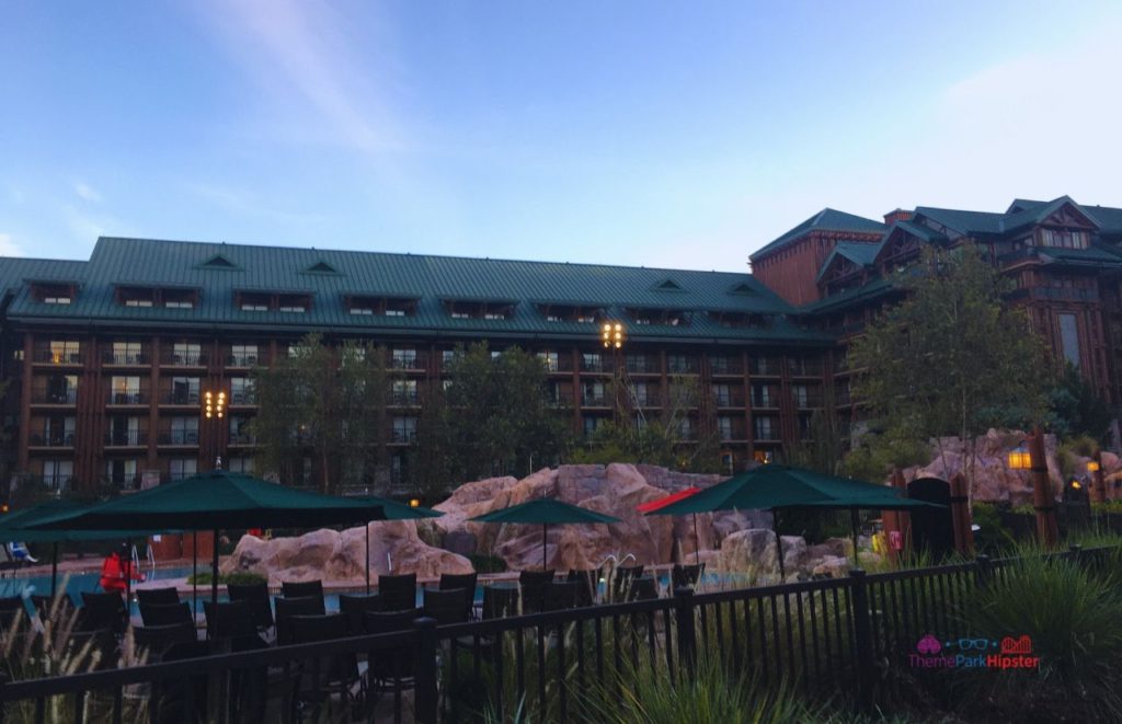 Disney Wilderness Lodge Pool Area