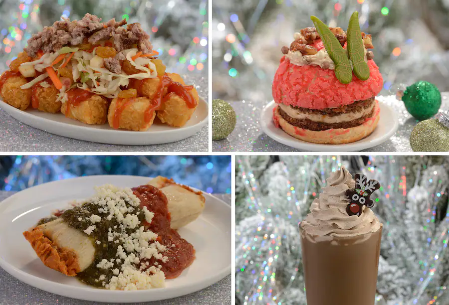 Friar's Nook and Golden Oak Outpost Holiday Food at Disney. Keep reading to get the best things to do at the Magic Kingdom for Christmas and a full guide to Mickey's Very Merry Christmas Party Tips!