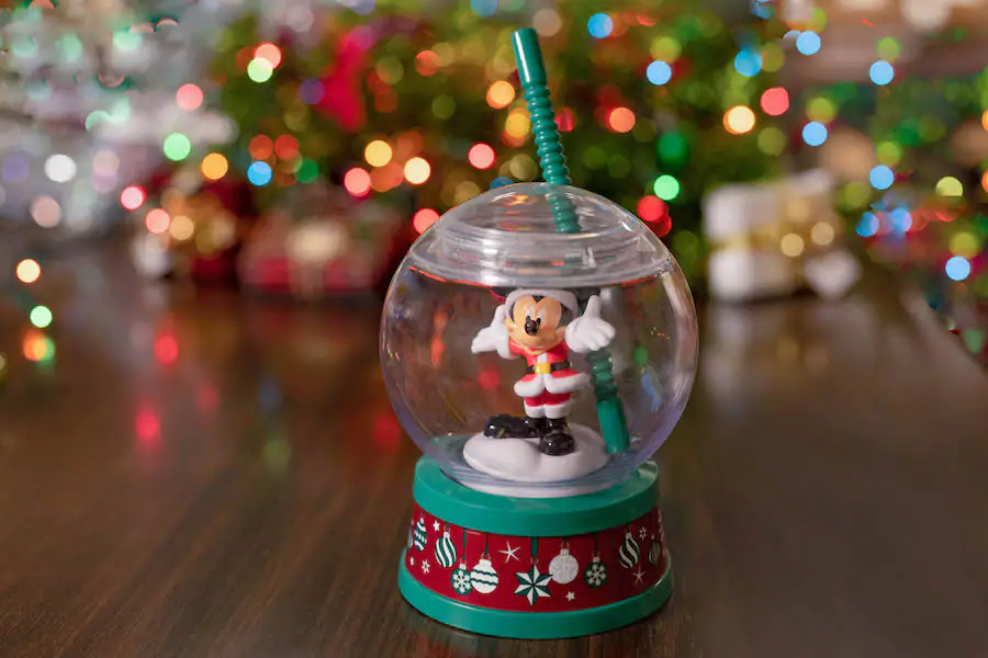 Mickey Mouse Snow Globe Sipper Cup at Animal Kingdom. Keep reading to learn about the best things to do at Disney World for Christmas.