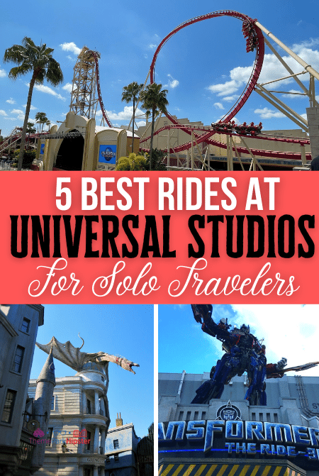 Best rides at Universal Studios Orlando for Solo Travelers