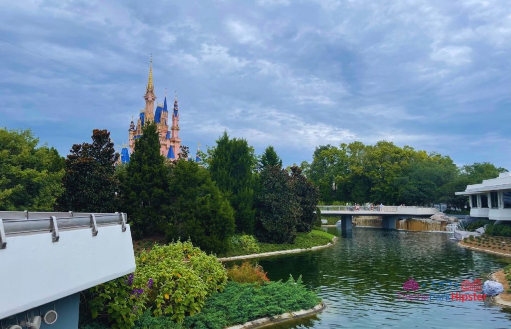 Cinderella Castle View from Tomorrowland