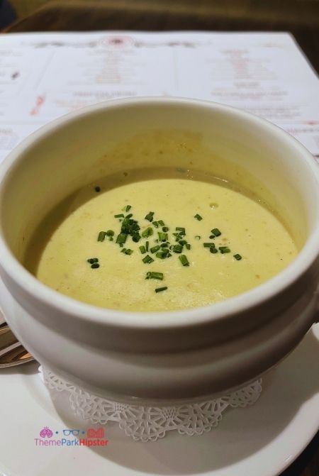La Creperie Potato Soup at Walt Disney World Epcot
