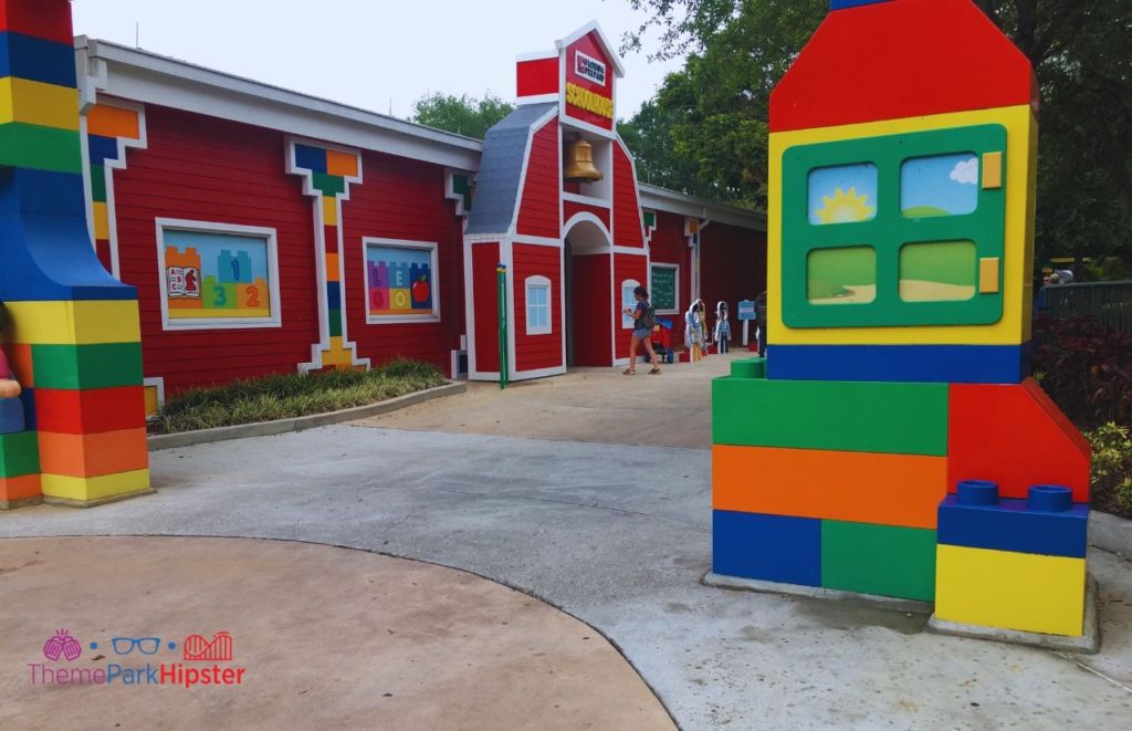 Legoland Florida Red Barn Lego Store. Keep reading to get the full guide to LEGOLAND Florida tips!