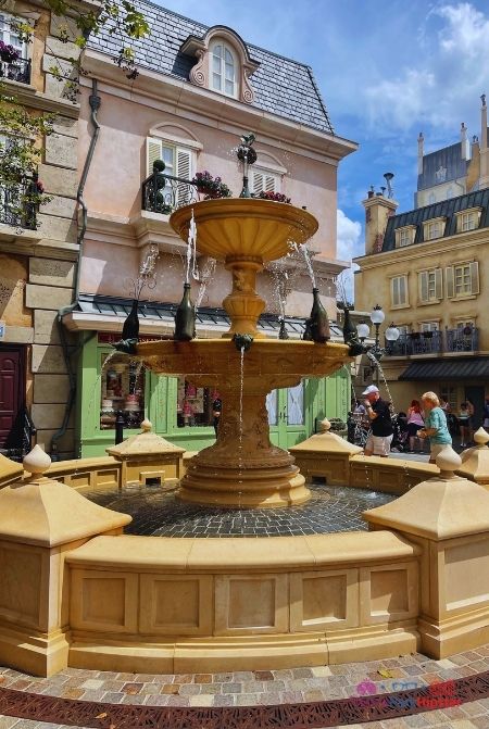 Remy’s Ratatouille Adventure Water Fountain in France Pavilion