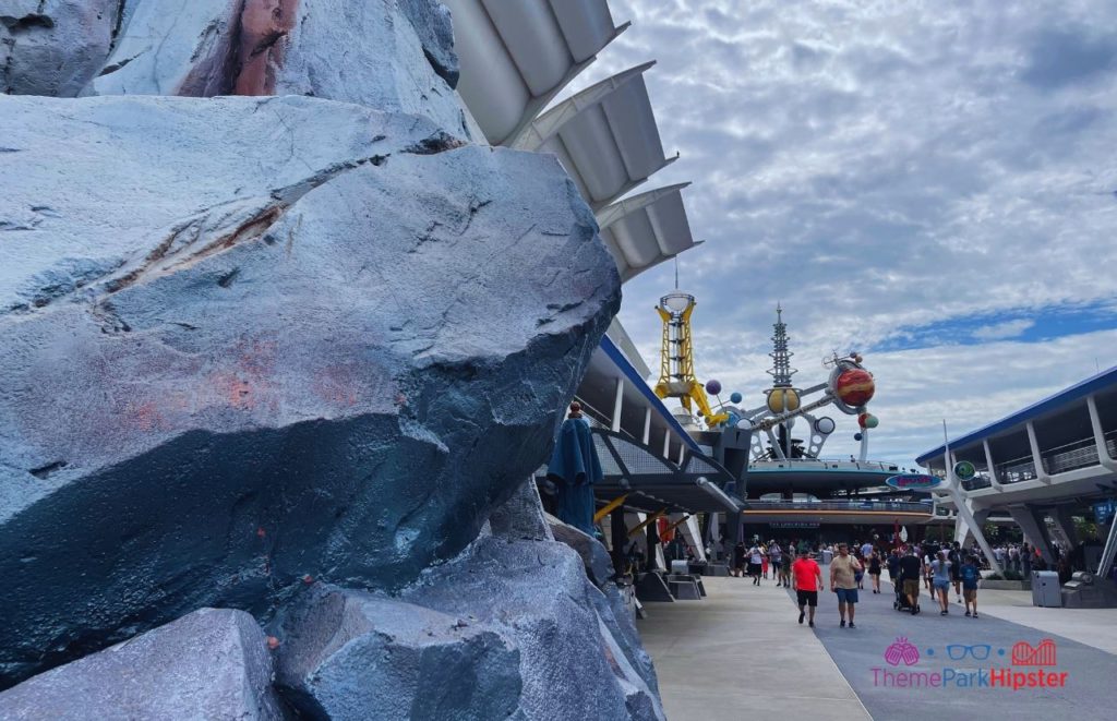 Tomorrowland Entrance Disney Magic Kingdom Orlando Florida