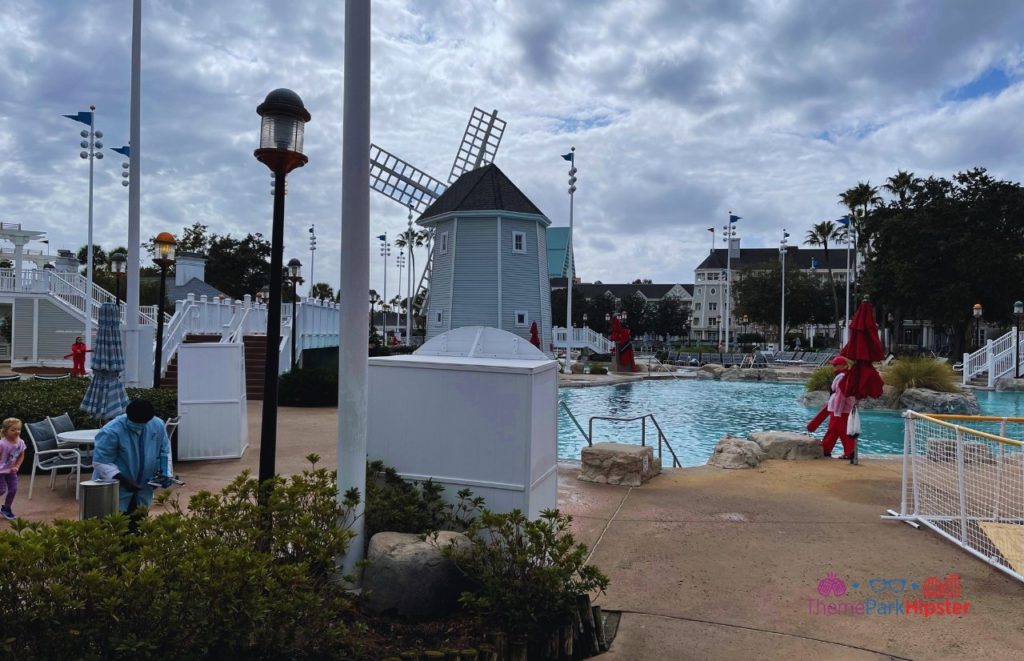 Disney Beach Club Resort Hotel Pool Area
