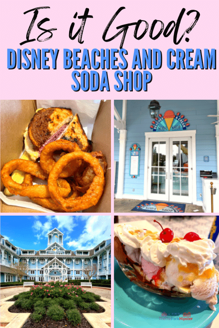 Is it Good Beaches and Cream Soda Shop at Disney Beach Club Resort