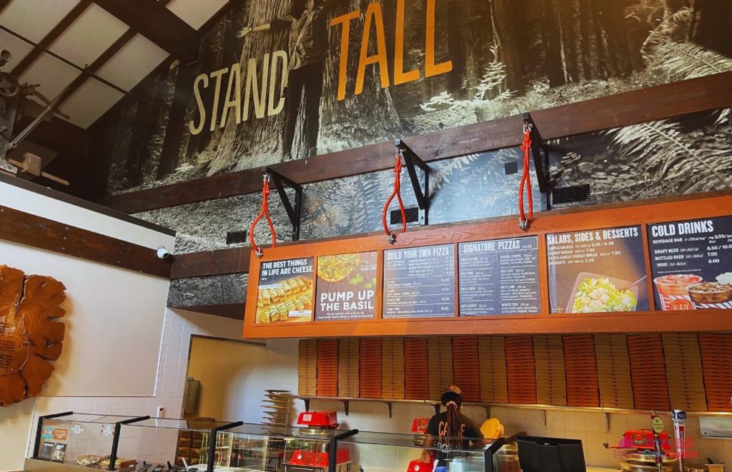 Blaze Pizza Menu in Disney Springs. One of the best quick service restaurants in Disney Springs.