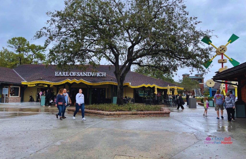 Disney Springs Earl of Sandwich Shop. One of the best quick service restaurants in Disney Springs.